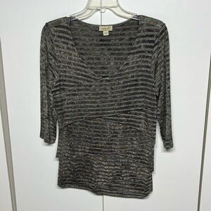 One World Layered low neck Top